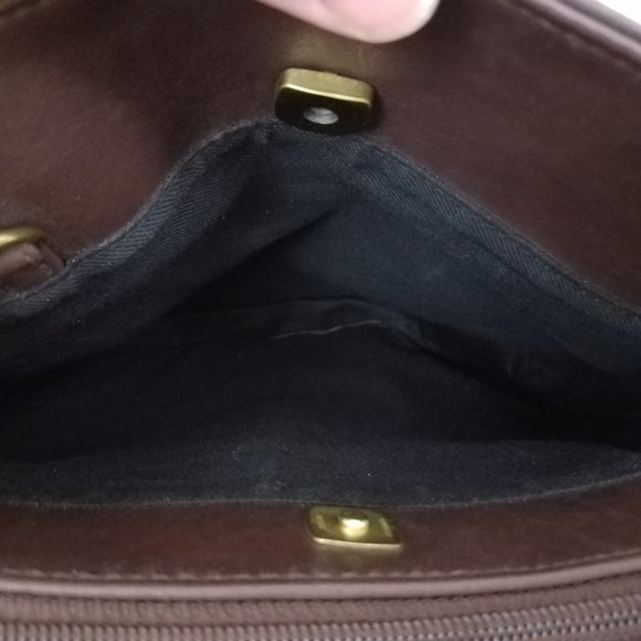 LIZ CLAIBORNE Deep Brown Purse / Shoulder Bag - Picture 6 of 7